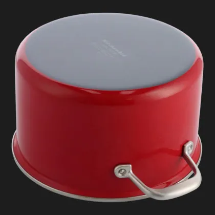 Набор посуды KitchenAid Steel Core 8 предметов 16/20/24 см 1.3/3.7/6 л (Red) (CC004920-001)