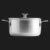 Набор посуды KitchenAid 5 предметов 16/20/24 см 1.5/3.1/4.8 л (Silver) (CC005088-001)