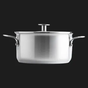 Набір посуду KitchenAid 5 предметів 16/20/24 см 1.5/3.1/4.8 л (Silver) (CC005088-001)