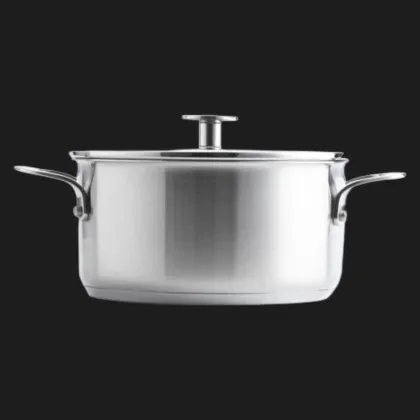 Набор посуды KitchenAid 5 предметов 16/20/24 см 1.5/3.1/4.8 л (Silver) (CC005088-001)