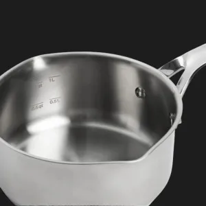 Набір посуду KitchenAid 5 предметів 16/20/24 см 1.5/3.1/4.8 л (Silver) (CC005088-001)