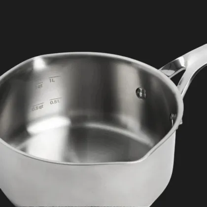 Набор посуды KitchenAid 5 предметов 16/20/24 см 1.5/3.1/4.8 л (Silver) (CC005088-001)