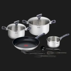 Набір посуду Tefal Daily Cook (Silver/Black) (G713SB45)