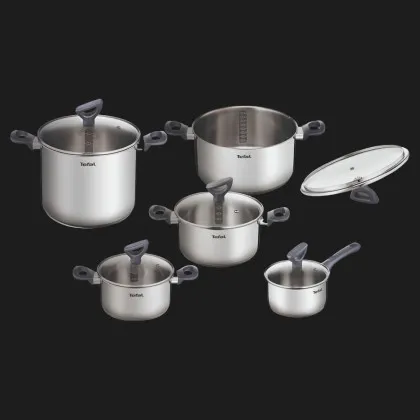 Набор посуды Tefal Daily Cook 10 пр (Steel) (G712SA55)