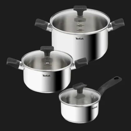 Набор посуды Tefal Delicious 6 пр (Steel) (B925S655)