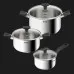 Набор посуды Tefal Delicious 6 пр (Steel) (B925S655)
