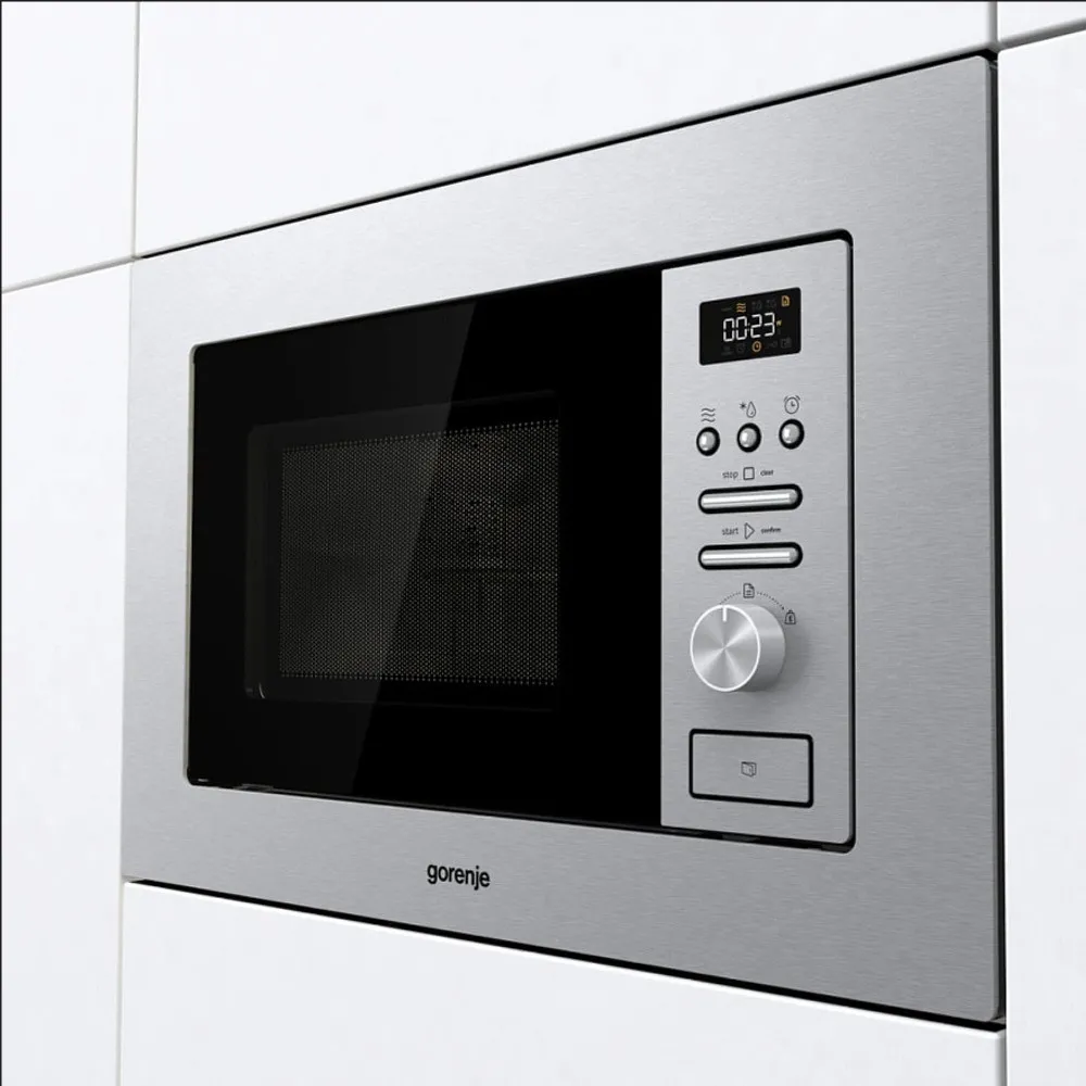 Мікрохвильова піч вбудована Gorenje BMI201AG1X (Silver)