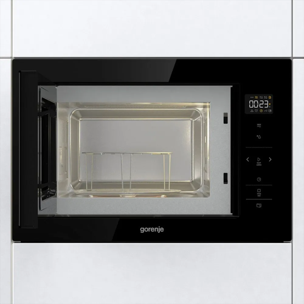 Мікрохвильова піч вбудована Gorenje BM251SG2BG (Black)