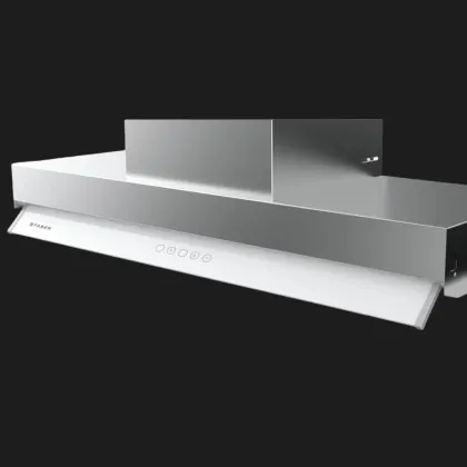 Витяжка Faber вбудована In-Nova Touch Wh/X A90, 90 см, 670 м3/год  (Stainless Steel / White) (305.0611.156)