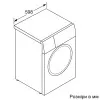Стиральная машина Bosch (WGB256A1UA) (Black/White)
