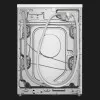 Стиральная машина Siemens (WG56B2A1UA) (White/Black)