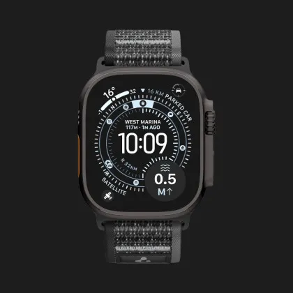 Ремінець Spigen Athlex Air 2 для Apple Watch 44/45/46/49mm (Active Black Gray) в Чернігові