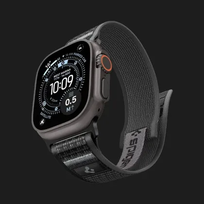 Ремінець Spigen Athlex Air 2 для Apple Watch 44/45/46/49mm (Active Black Gray) в Чернігові