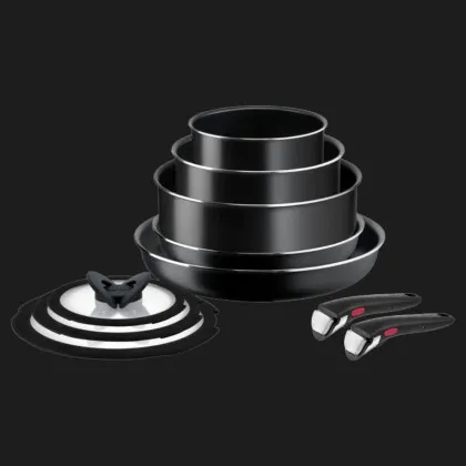 Набор посуды Tefal Ingenio Easy Cook&Clean 10 пр (Black) (L1539053)