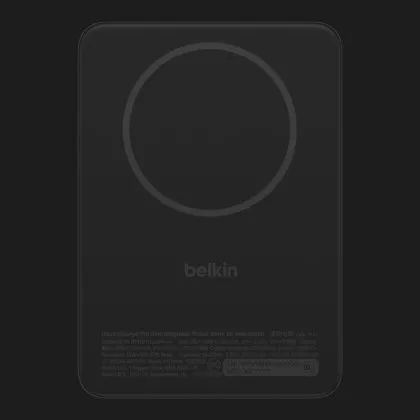 Зарядний пристрій Power Bank Belkin 5000мАh, 20W PD/Qi2 15W, Magnetic Kickstand (Black)