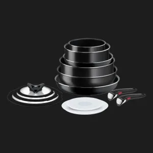 Набір посуду Tefal Ingenio Easy Cook&Clean 13 пр (Black) (L1539843)