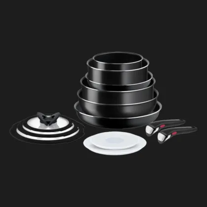 Набор посуды Tefal Ingenio Easy Cook&Clean 13 пр (Black) (L1539843)