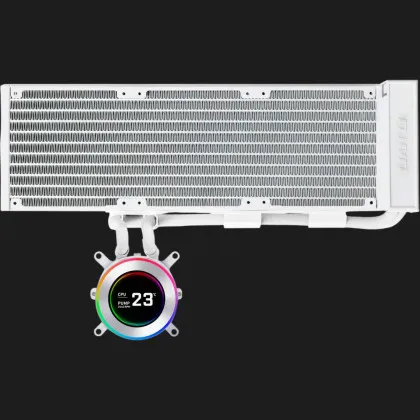Система водяного охлаждения Lian Li HydroShift II-C Fanless 360 LCD White (G89.GHS2LCD36W.00)
