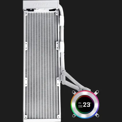 Система водяного охлаждения Lian Li HydroShift II-C Fanless 360 LCD White (G89.GHS2LCD36W.00)