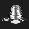 Набор посуды Tefal Ingenio Emotion 3 пр (Silver) (L897S374)