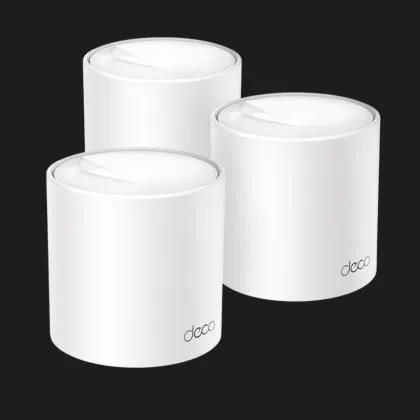 Wi-Fi Mesh система TP-LINK Deco X50 AX3000, 3xGE LANWAN, 3мод (White) в Чернигове