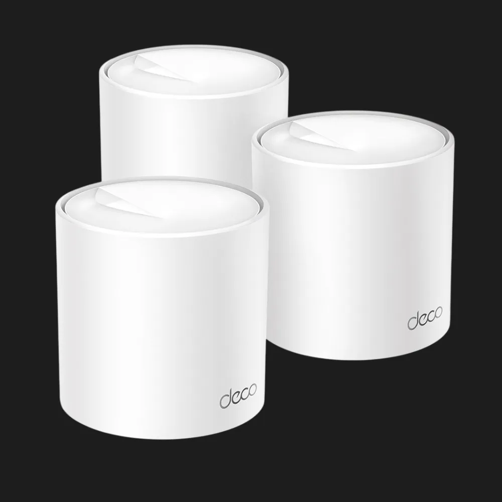 Wi-Fi Mesh система TP-LINK Deco X50 AX3000, 3xGE LANWAN, 3мод (White)