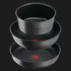 Набор посуды Tefal Ingenio Inspiration 6 пр (Black/Gray) (L867S604)