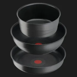 Набор посуды Tefal Ingenio Inspiration 6 пр (Black/Gray) (L867S604)
