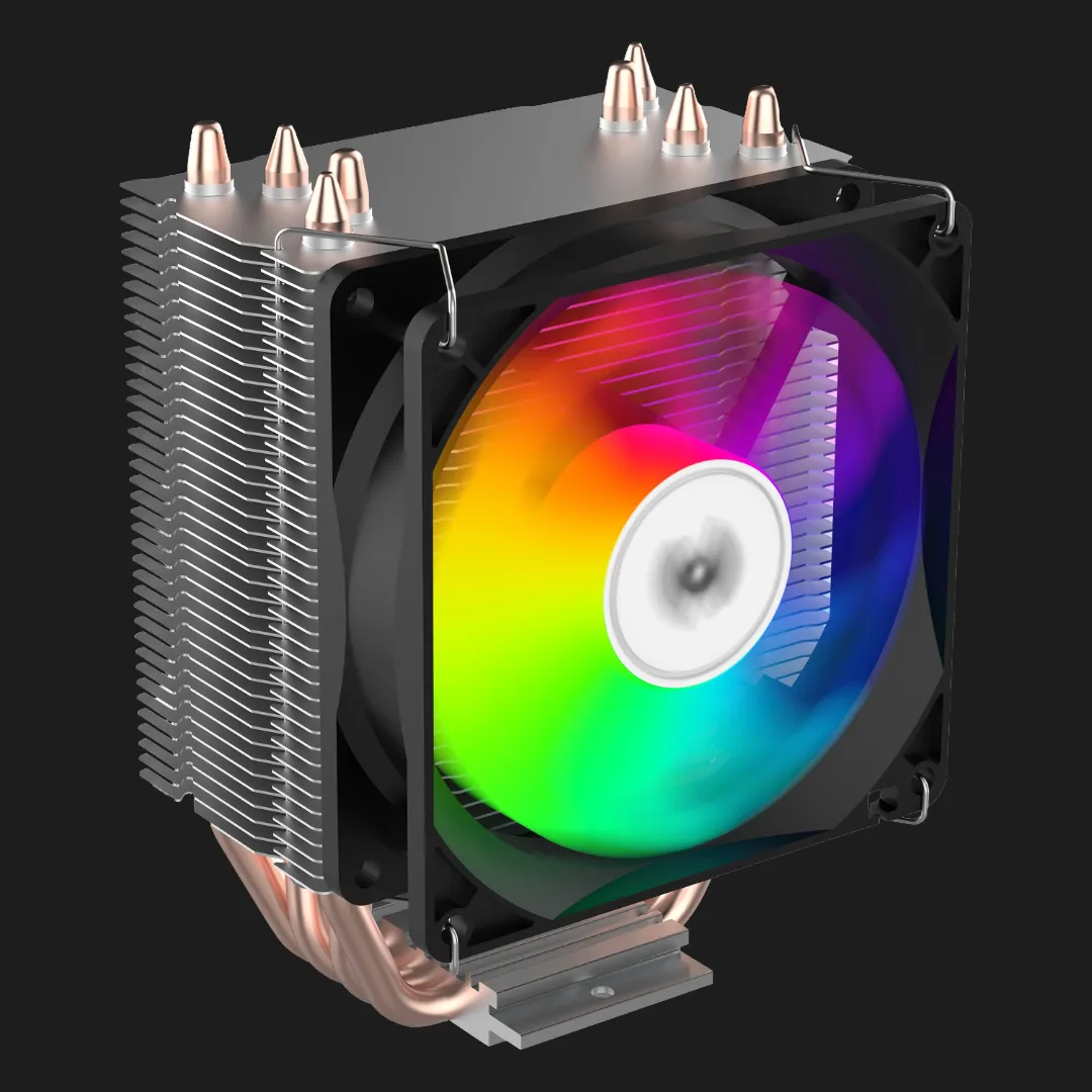 Кулер процесора 2E GAMING Air Cool AC90D4-ARGB (Black) (2E-AC90D4-ARGB)