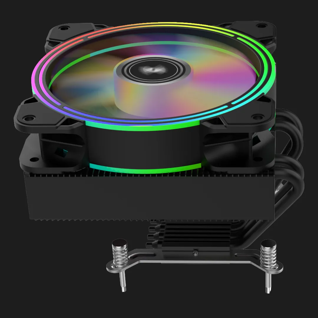 Кулер процесора 2E GAMING Air Cool AC120T4-ARGB (Black) (2E-AC120T4-ARGB)