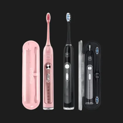 Набор зубных электрощеток MEDICA+ PROBRUSH 9.0 (Black/Fuchsia)