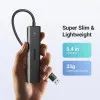 USB-хаб UGREEN CM219 USB 3.0 to 4xUSB 3.0 (Black) (25851)