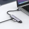USB-хаб UGREEN CM473 USB 3.0 to 4*USB 3.0 Hub (20805) (Silver)