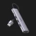 USB-хаб UGREEN CM473 USB 3.0 to 4*USB 3.0 Hub (20805) (Silver)