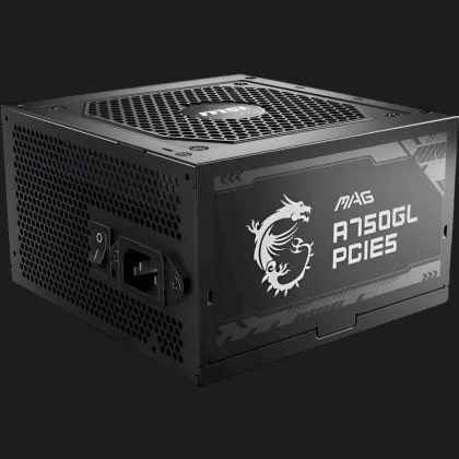 Блок живлення MSI MAG A750GL PCIE5 750W (MAG A750GL PCIE5)