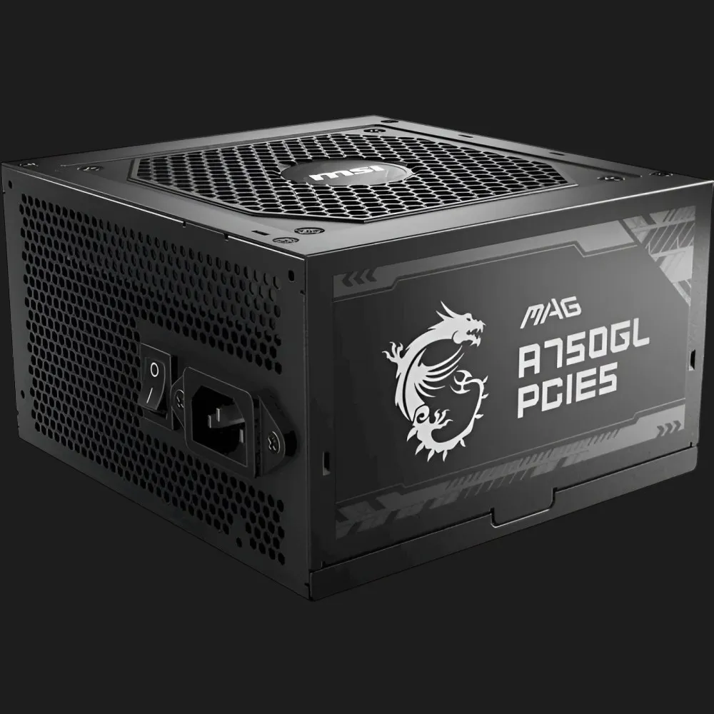 Блок живлення MSI MAG A750GL PCIE5 750W (MAG A750GL PCIE5)