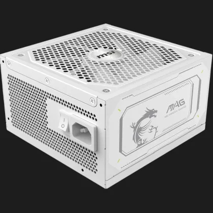 Блок живлення MSI MAG A1000GL PCIE5 WHITE 1000W (MAG A1000GL PCIE5 WHITE)