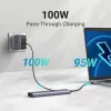 USB-хаб UGREEN CM478 USB-C (HDMI 4K 30Hz+USB 3.0+2xUSB 2.0 A+PD) (Space Gray) (15495)