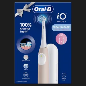 Зубна електрощітка BRAUN Oral-B iO Series 2 + Travel Case (Pink) в Олександрії