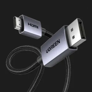 Кабель UGREEN DP125 DisplayPort to HDMI 2.0 4K 30Hz (Black) (1.5m) в Сваляві