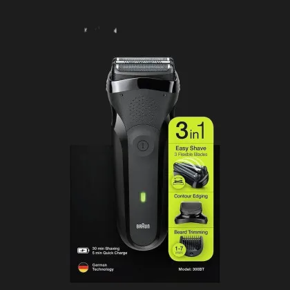 Электрическая бритва Braun Series 3 (300BT) (Black)