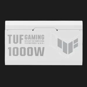 Блок живлення Asus TUF-GAMING-1000G-WHITE PCIE5 Gold 1000W (90YE00S5-B0NA00)