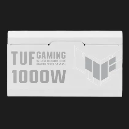 Блок живлення Asus TUF-GAMING-1000G-WHITE PCIE5 Gold 1000W (90YE00S5-B0NA00)