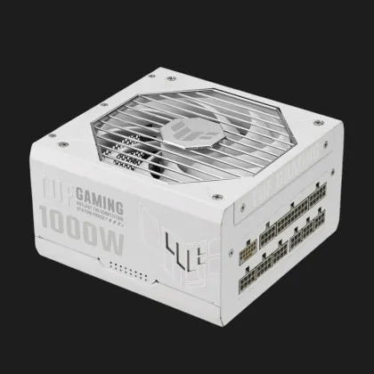 Блок живлення Asus TUF-GAMING-1000G-WHITE PCIE5 Gold 1000W (90YE00S5-B0NA00)