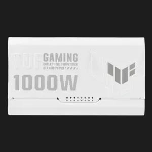 Блок живлення Asus TUF-GAMING-1000G-WHITE PCIE5 Gold 1000W (90YE00S5-B0NA00)