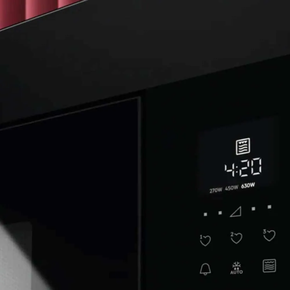 Мікрохвильова піч вбудована AEG OMB6G261TT (Black)