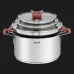 Набор посуды Tefal Opti Space 6 пр (Silver) (G720S674)