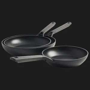 Набор сковородок KitchenAid CFA 20+24+28 см с керамическим покрытием (Black) (CC003570-001)
