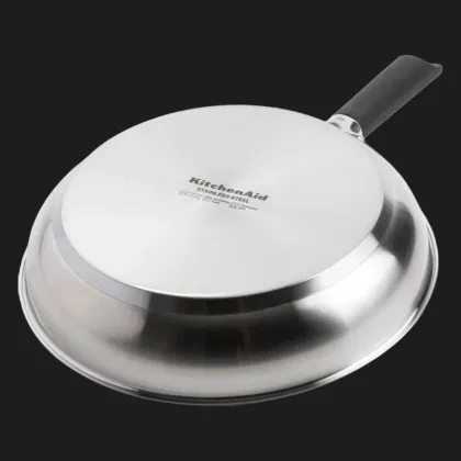 Набор сковородок KitchenAid CSS 20+24+28 см с керамическим покрытием (Stainless Steel) (CC005708-001)