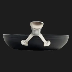 Набор сковородок KitchenAid FHA 20+24+28 см с керамическим покрытием (Stainless Steel/Black) (CC005699-001)